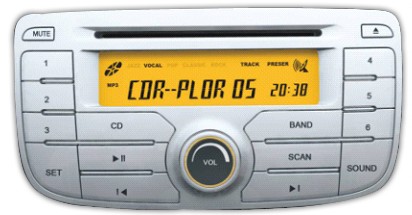 车载CD音响解码方案